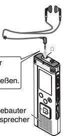 PANASONIC RN 502 - Mithören des Tons über Ohrhörer - 1