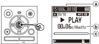 OLYMPUS WS-852 - Procédure de lecture basique - 1