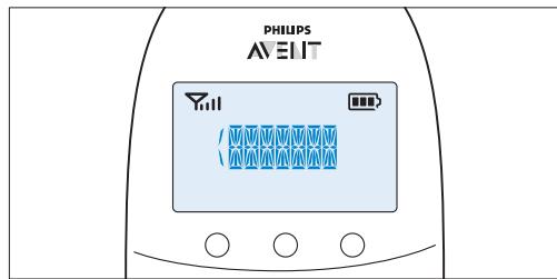 PHILIPS AVENT ECOUTE BEBE SCD860/01 - Setting the volume level - 1