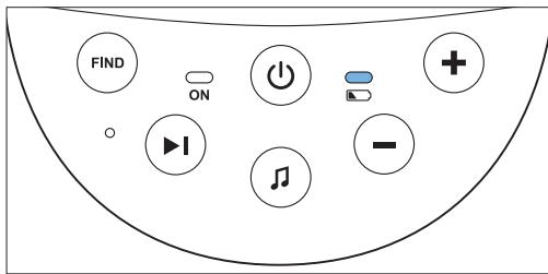 PHILIPS AVENT ECOUTE BEBE SCD860/01 - Batteristatusindicator - 1