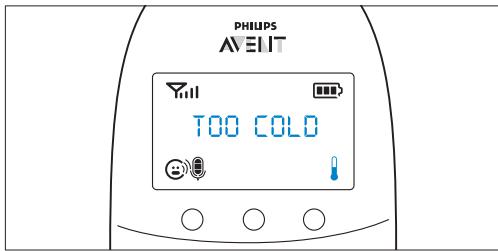 PHILIPS AVENT ECOUTE BEBE SCD860/01 - Temperature - 2