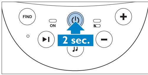 PHILIPS AVENT ECOUTE BEBE SCD860/01 - Oprettelse af forbindelse mellem foreldre- og babyenhed - 1