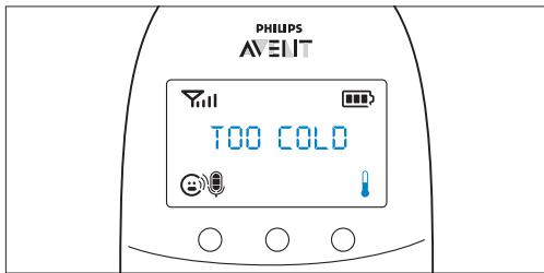 PHILIPS AVENT ECOUTE BEBE SCD860/01 - Sicaklik - 2