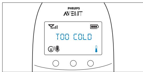 PHILIPS AVENT ECOUTE BEBE SCD860/01 - Temperatuur - 2