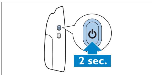 PHILIPS AVENT ECOUTE BEBE SCD860/01 - Conexión de la unidad de padres y la unidad del bebé - 3