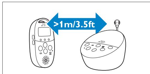 PHILIPS AVENT ECOUTE BEBE SCD860/01 - Uyari: - 2