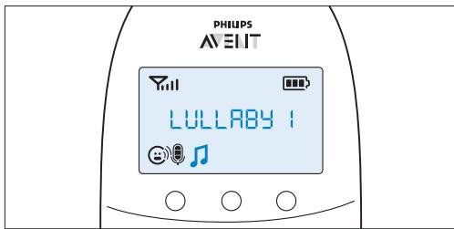 PHILIPS AVENT ECOUTE BEBE SCD860/01 - Valja en vaggvisa - 1