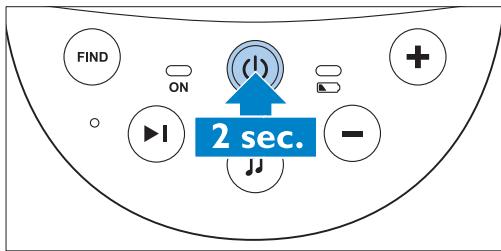 PHILIPS AVENT ECOUTE BEBE SCD860/01 - Collegamento dell'unità genitore e unità bambino - 1