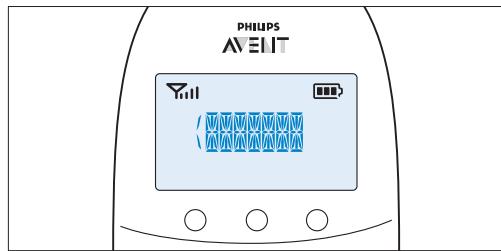 PHILIPS AVENT ECOUTE BEBE SCD860/01 - Réglage du volume - 1