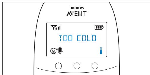 PHILIPS AVENT ECOUTE BEBE SCD860/01 - Θερμοκρασια - 2