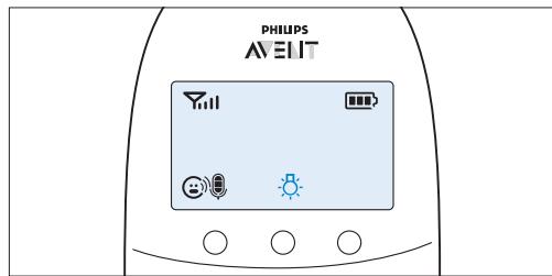 PHILIPS AVENT ECOUTE BEBE SCD860/01 - Luce notturna - 1