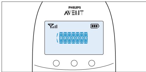 PHILIPS AVENT ECOUTE BEBE SCD860/01 - Impostazione del livello del volume - 1