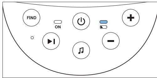PHILIPS AVENT ECOUTE BEBE SCD860/01 - Piloto de estado de las pilas - 1