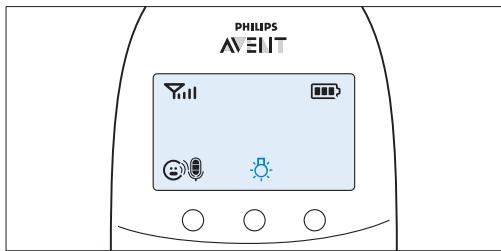 PHILIPS AVENT ECOUTE BEBE SCD860/01 - Nattlys - 1