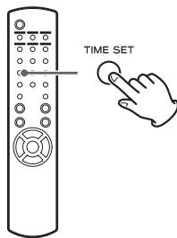 TEAC AI101DA - Setting the time of the timer - 1