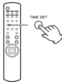 TEAC AI301DA - Ajustar el horario del temporizador - 1