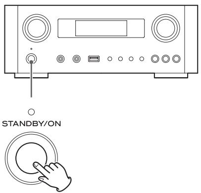 TEAC AI301DA - Pulse el botón STANDBY/ON para encender laividad. - 1