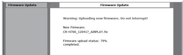 TEAC AI301DA - Click "OK" to start the firmware update. - 2
