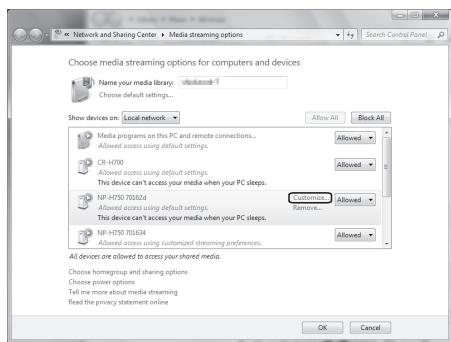 TEAC AI301DA - Setting Windows Media Player 12 - 2