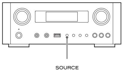 TEAC AI301DA - Press the SOURCE button to select the source. - 1