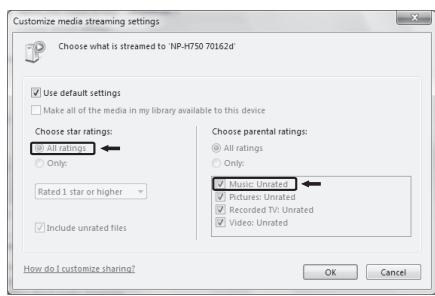 TEAC AI301DA - Configurar Windows Media Player 12 - 3