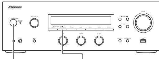 PIONEER A70 DA K  -  A70 DA S - Réinitialisation de l'appareil - 1