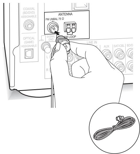 PIONEER A70 DA K  -  A70 DA S - Antenne FM (SX-N30) - 1