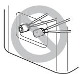 PIONEER A70 DA K  -  A70 DA S - Pour raccorder un caisson de basse : - 5