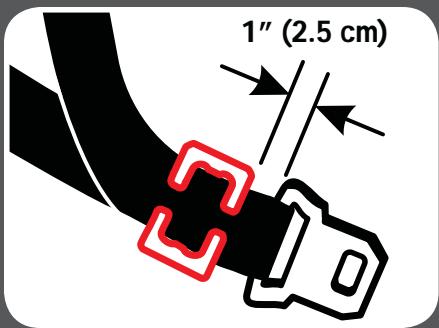 GRACO CLICK CONNECT - Sliding Latch Plate and ALR Retractor - 7