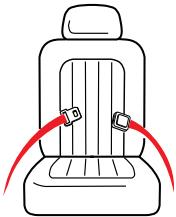 GRACO CLICK CONNECT - Cinturón de seguridad para la falda y el hombre - 1