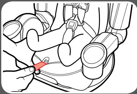 GRACO CLICK CONNECT - Pull All the Slack Out From Around the Waist - 2