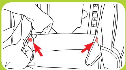 GRACO CLICK CONNECT - Unsnap Bottom Seat Pad - 3