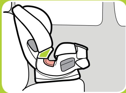 GRACO CLICK CONNECT - Place the Booster Seat Forward-Facing in the Back Seat of Vehicle - 1