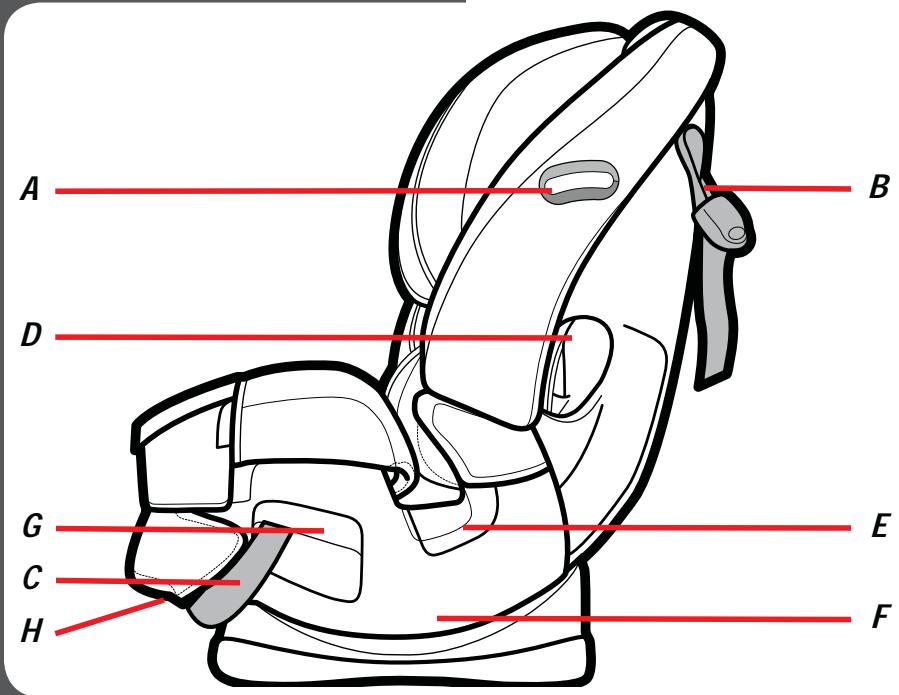 GRACO CLICK CONNECT - 2-B Car Seat Features - 4