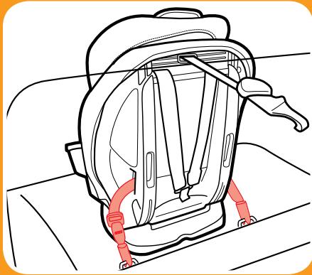 GRACO CLICK CONNECT - Loosely Attach Top Tether Strap - 5
