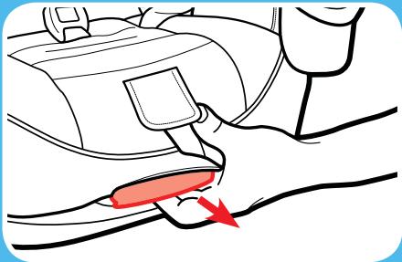 GRACO CLICK CONNECT - 3-D Instalación con el cinturón de seguridad del vehístico - 4