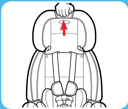 GRACO CLICK CONNECT - To Move LATCH Strap to Rear-Facing Belt Path - 2
