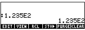 HP PRIME GRAPHING CALCULATOR - - Format scientifique: - 2