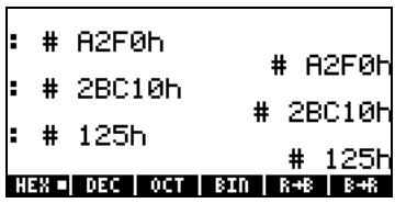 HP PRIME GRAPHING CALCULATOR - Ecrire des nombres non décimaux - 1