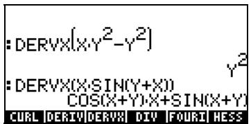 HP PRIME GRAPHING CALCULATOR - Dérivées partielles - 3