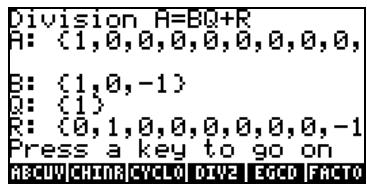 HP PRIME GRAPHING CALCULATOR - Opérations étape par étape avec des polynômes et des fractions - 2