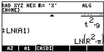 HP PRIME GRAPHING CALCULATOR - Opérations simples avec les objets algébriques - 11