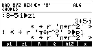 HP PRIME GRAPHING CALCULATOR - Mode algébrique - 6