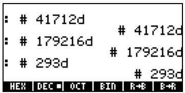 HP PRIME GRAPHING CALCULATOR - Ecrire des nombres non décimaux - 2