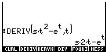HP PRIME GRAPHING CALCULATOR - Dérivées partielles - 4