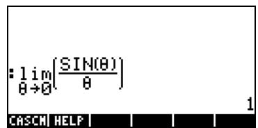 HP PRIME GRAPHING CALCULATOR - Fonction lim - 2