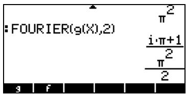 HP PRIME GRAPHING CALCULATOR - Séries de Fourier pour une équation quadratique - 5