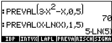 HP PRIME GRAPHING CALCULATOR - Intégrées définies - 1