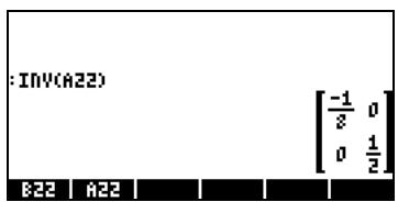 HP PRIME GRAPHING CALCULATOR - La matrice inversée - 1
