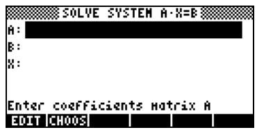 HP PRIME GRAPHING CALCULATOR - Utilisation de la résolution numérique pour les systèmes linéaires - 2
